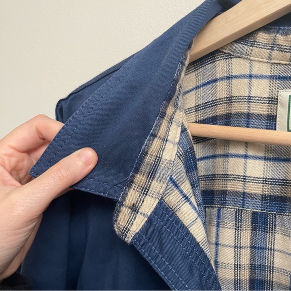 LL Bean Flannel Lined Jacket - Picture 4 of 10